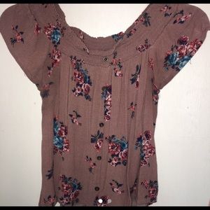 Off the shoulder top